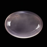 ROSE QUARTZ OVAL CAB (MILKY) 18X13MM 13.15 Cts.