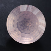 ROSE QUARTZ NIRVANA CUT ROUND (DES#81) 15MM 10.75 Cts.