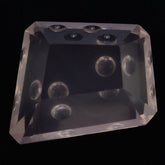 ROSE QUARTZ CHEESE CUT (DES#59) 19X16.50X16X13MM 16.93 Cts.