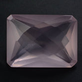 ROSE QUARTZ SPECIAL CHECKER OCTAGON (DES#57) 16X12MM 9.40 Cts.