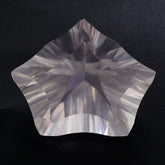ROSE QUARTZ CONCAVE CUT PENTAGON (DES#8) 16X13MM 7.45 Cts.