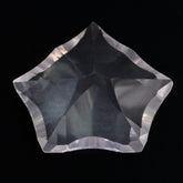 ROSE QUARTZ CONCAVE CUT PENTAGON (DES#8) 16X13MM 7.45 Cts.
