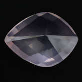 ROSE QUARTZ CARVED CHECKER TOP ONION (DES#68) 16X12MM 6.74 Cts.