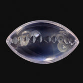 ROSE QUARTZ BUFFTOP ZIP CUT BACK MARQUISE (DES#106) 20X12MM 10.46 Cts.