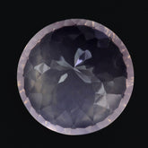 ROSE QUARTZ CONCAVE CUT ROUND (DES#46) 15MM 11.32 Cts.