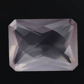 ROSE QUARTZ SPECIAL CHECKER OCTAGON (DES#57) 16X12MM 10.39 Cts.