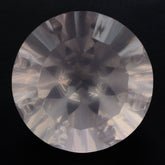 ROSE QUARTZ CONCAVE SPLENDOR CUT ROUND (DES#74) 16MM 13.47 Cts.