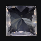 ROSE QUARTZ CONCAVE NINETY CUT SQUARE (DES#52) 12MM 7.35 Cts.