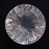 ROSE QUARTZ CONCAVE CUT ROUND (DES#45) 12MM 6.05 Cts.