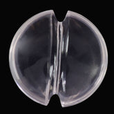 ROSE QUARTZ LENTIL ROUND WITH CARVED BELT (DES#25) 14MM 6.35 Cts.