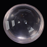 ROSE QUARTZ BUFFTOP CONCAVE STEP CUT BACK ROUND (DES#47) 15MM 10.60 Cts.