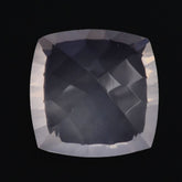 ROSE QUARTZ CONCAVE CUT CUSHION (DES#71) 10MM 4.03 Cts.