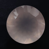 ROSE QUARTZ CONCAVE CUT ROUND (DES#45) 12MM 6.20 Cts.