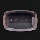 ROSE QUARTZ BUBBLE LINE CUSHION (DES#124) 16X10MM 6.53 Cts.