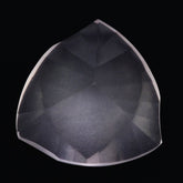 ROSE QUARTZ LEAF CONCAVE TRILLION (DES#125) 14MM 7.38 Cts.