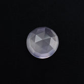 ROSE QUARTZ ROSE CUT ROUND 6MM 0.75 Cts.