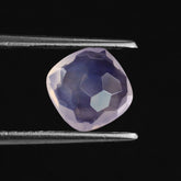 ROSE QUARTZ FOOTBALL CUT BRIOLETTE CUSHION (LITE COLOR) 8MM 1.70 Cts.