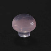 ROSE QUARTZ PLAIN ROUND BOTTLE CORK 6MM 1.22 Cts.