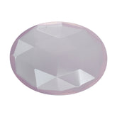 ROSE QUARTZ ROSE CUT BRIOLETTE OVAL (MEDIUM) 16X12MM 4.40 Cts.