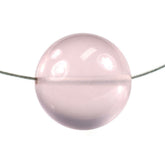 ROSE QUARTZ PLAIN BALLS 14MM (FULL DRILL-1MM) 19.45 Cts.