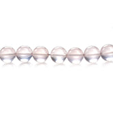 ROSE QUARTZ PLAIN BALLS 7MM (FULL DRILL-0.60MM) 2.38 Cts.