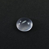 ROSE QUARTZ PLAIN OVAL CAB (SEMI MILKY/SUPER) 14X12MM 8.93 Cts.