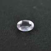 ROSE QUARTZ CUT OVAL (SEMI-MILKY/SUPER) 6X4MM 0.41 Cts.