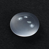 ROSE QUARTZ PLAIN OVAL CAB (SEMI-MILKY/LITE) 12X10MM 4.83 Cts.