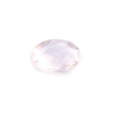 ROSE QUARTZ IRREGULAR CUT BRIOLETTE OVAL (SEMI-MILKY) 7X5MM 0.69 Cts.