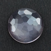 ROSE QUARTZ IRREGULAR CUT ROUND CAB 12.00MM 2.70 Cts.