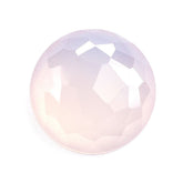 ROSE QUARTZ IRREGULAR CUT ROUND CAB (MILKY/NORMAL) 12X12MM 5.20 Cts.