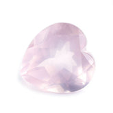 ROSE QUARTZ CUT HEART (SEMI-MILKY) (FINE) 12X11.50MM 3.82 Cts.