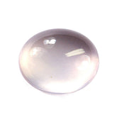ROSE QUARTZ PLAIN OVAL CAB 12X10MM 4.55 Cts.