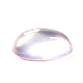 ROSE QUARTZ PLAIN OVAL CAB 12X10MM 4.55 Cts.
