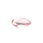 ROSE QUARTZ PLAIN PEAR CAB 8X6MM 1.16 Cts.