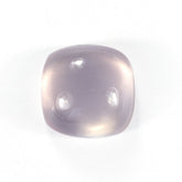 ROSE QUARTZ PLAIN CUSHION CAB (NORMAL/SEMI MILKY) 14.00X14.00 MM 11.30 Cts.