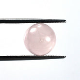 ROSE QUARTZ PLAIN ROUND BALLS (MILKY NORMAL HI) 10.00X10.00 MM 7.28 Cts.