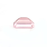 ROSE QUARTZ STEP CUT OCTAGON (SEMI MILKY)(SUPER SUPER EXTRA)(SI) 8.00X6.00 MM 1.36 Cts.