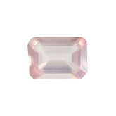 ROSE QUARTZ CUT OCTAGON (MILKY)(SUPER CLEAN) 8.00X6.00 MM 1.47 Cts.