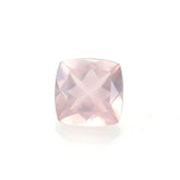 ROSE QUARTZ CUT ANTIQUE CUSHION (SEMI MILKY)(SUPER EXTRA)(CLEAN) 6.00X6.00 MM 0.93 Cts.