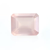 ROSE QUARTZ STEP CUT OCTAGON (SEMI MILKY)(SUPER EXTRA)(CLEAN) 10.00X8.00 MM 3.13 Cts.