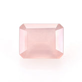 ROSE QUARTZ STEP CUT OCTAGON (MILKY)(SUPER)(HI) 10.00X8.00 MM 3.09 Cts.