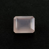 ROSE QUARTZ STEP CUT OCTAGON (MILKY)(SUPER)(HI) 10.00X8.00 MM 3.09 Cts.