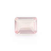 ROSE QUARTZ STEP CUT OCTAGON (TRANSPARENT)(SUPER EXTRA)(CLEAN) 8.00X6.00 MM 1.49 Cts.