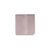 ROSE QUARTZ BOTH SIDE TABLE CUT SQUARE (SUPER)(CLEAN)(TRANSPARENT)(F/D-2.00MM) 10.00X10.00 MM 12.18 Cts.