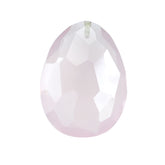 ROSE QUARTZ IRREGULAR FACETED BRIOLETTE PEARISH (H/D-0.90MM)(SUPER )(SI) 25.00X18.00 MM 19.95 Cts.