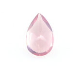 ROSE QUARTZ CUT PEAR (SUPER SUPER EXTRA)(CLEAN)(SEMI MILKY) 8.00X5.00 MM 0.75 Cts.