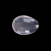 ROSE QUARTZ IRREGULAR FACETED BRIOLETTE PEARISH (H/D-0.90MM)(SUPER )(SI) 25.00X18.00 MM 21.55 Cts.