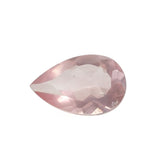 ROSE QUARTZ CUT PEAR (SUPER/SEMI MILKY)(SI) 8.00X5.00 MM 0.75 Cts.