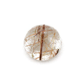 RED RUTILE QUARTZ ROUND CAB 8MM 1.90 Cts.